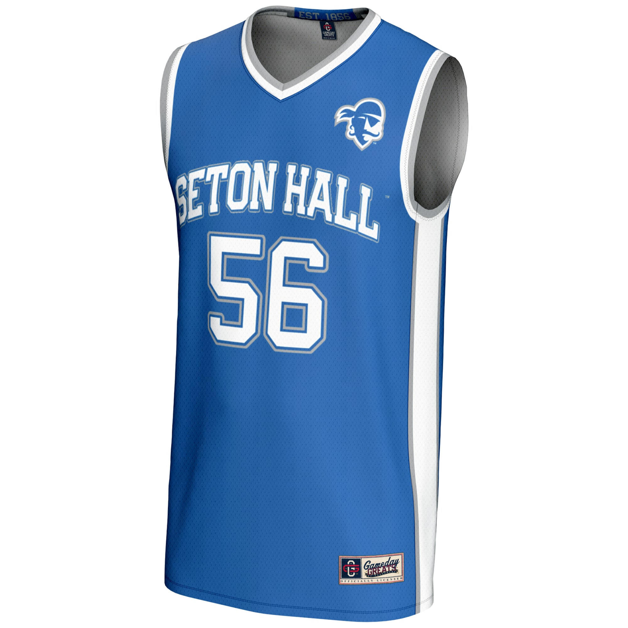 [DDG] Seton Hall Pirates GameDay Greats Youth Lightweight Basketball Jersey - Blue