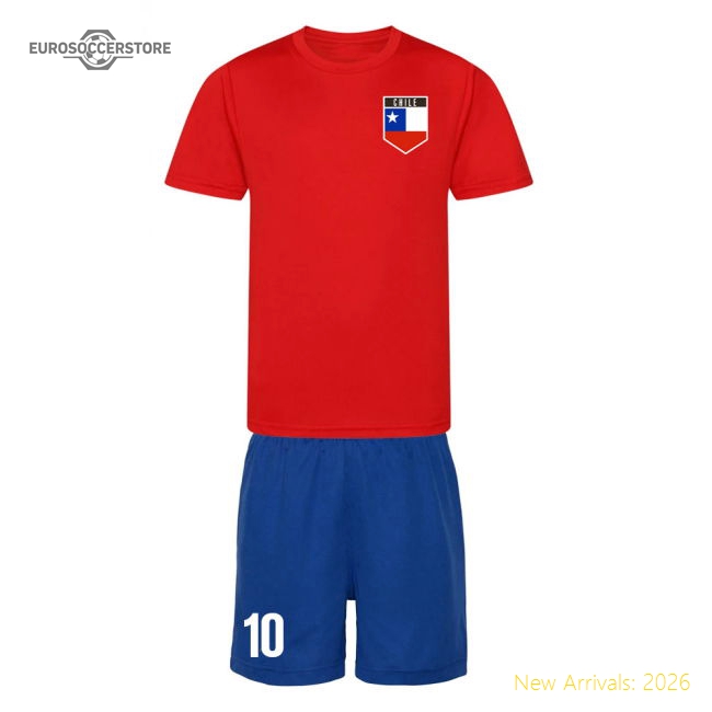 Personalised Chile Training Match Replica Jersey Stadium Approved