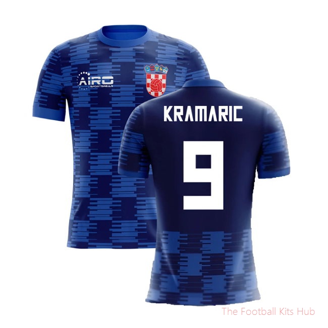 2025-2026 Croatia Away Concept Shirt (Kramaric 9)