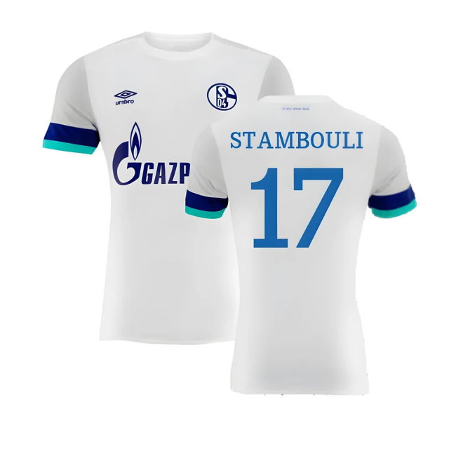 Supporter Football Away Shirt Mint L Stambouli #17 Durable Materia...