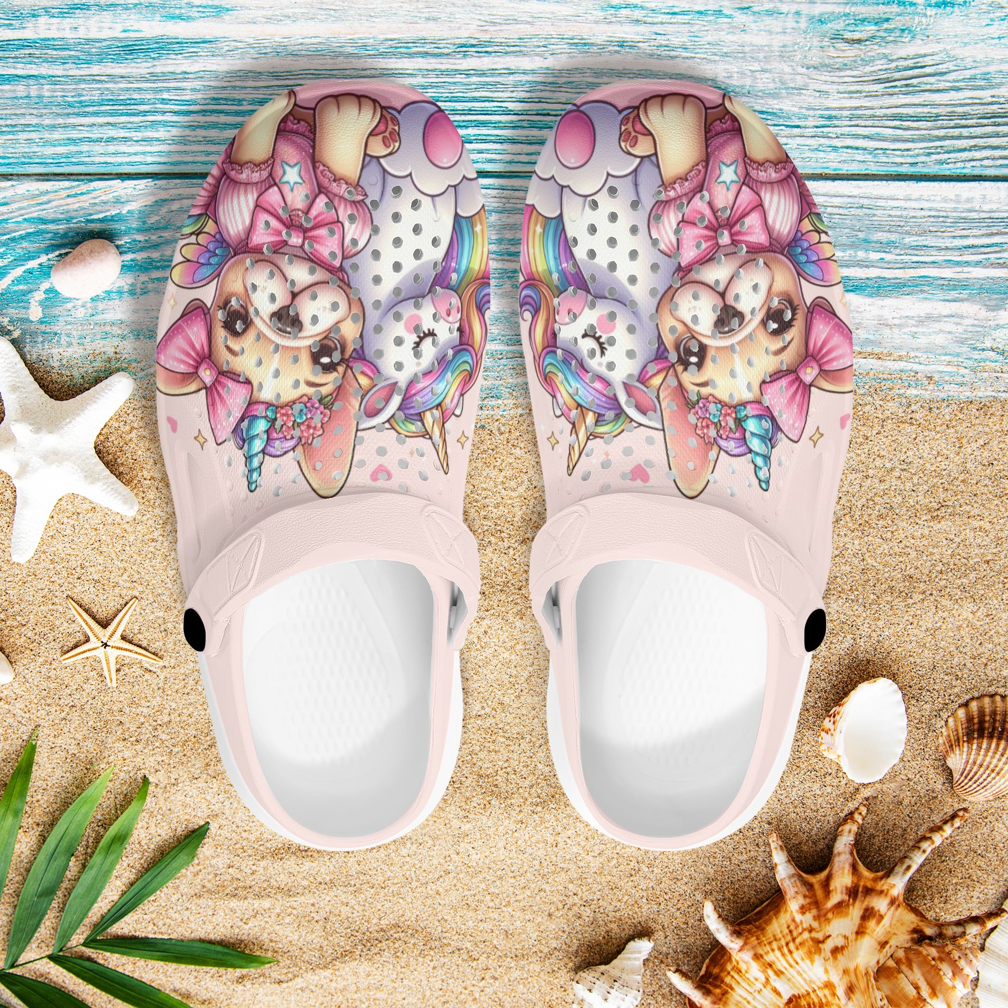 French Bulldog Stella Summer Hollow Out Clogs Comfy Pet Product