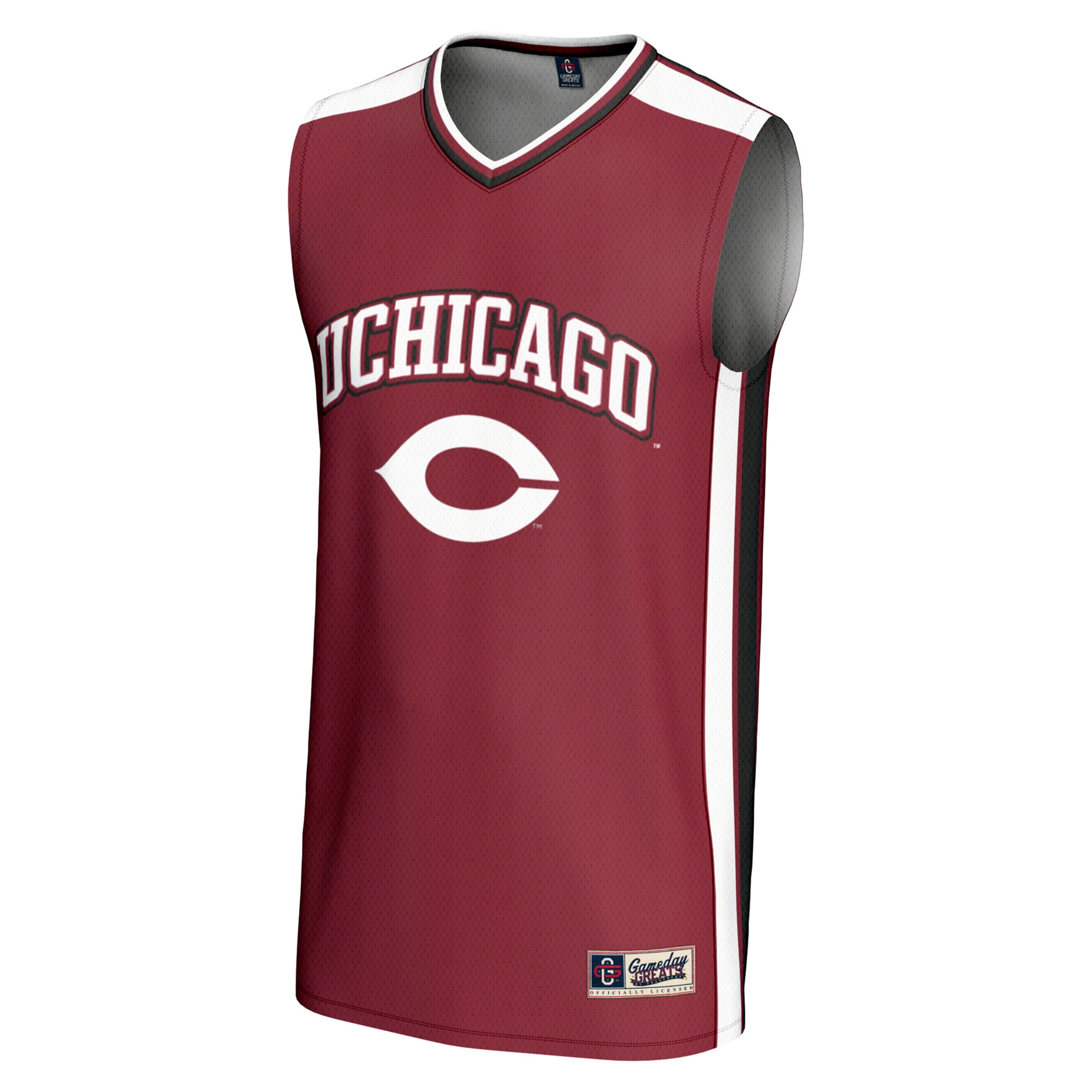 [DDG] UChicago Maroons GameDay Greats Youth Spirit Basketball Jersey - Maroon
