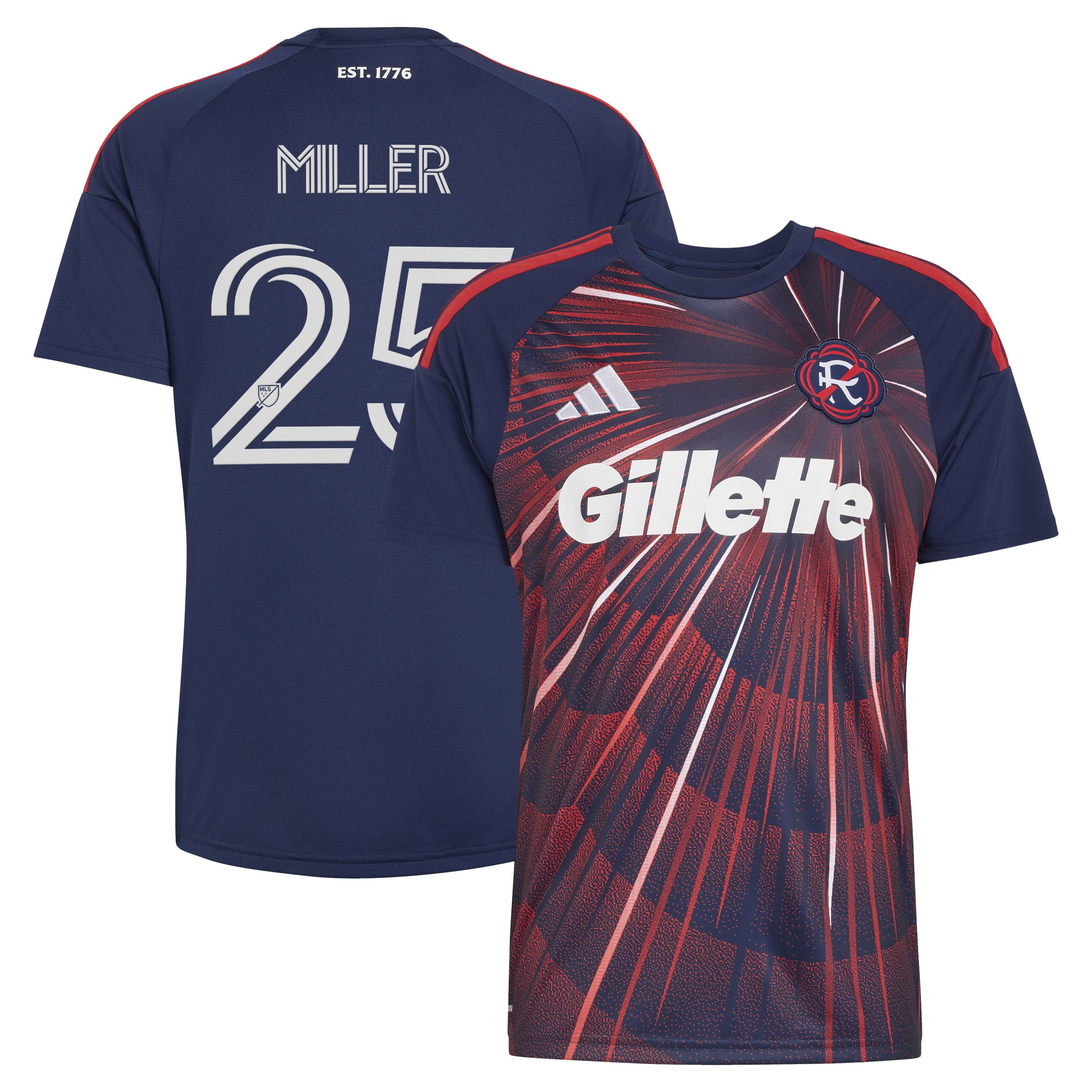 [LK] Peyton Miller New England Revolution 2026 Independence Day Replica Jersey - Blue