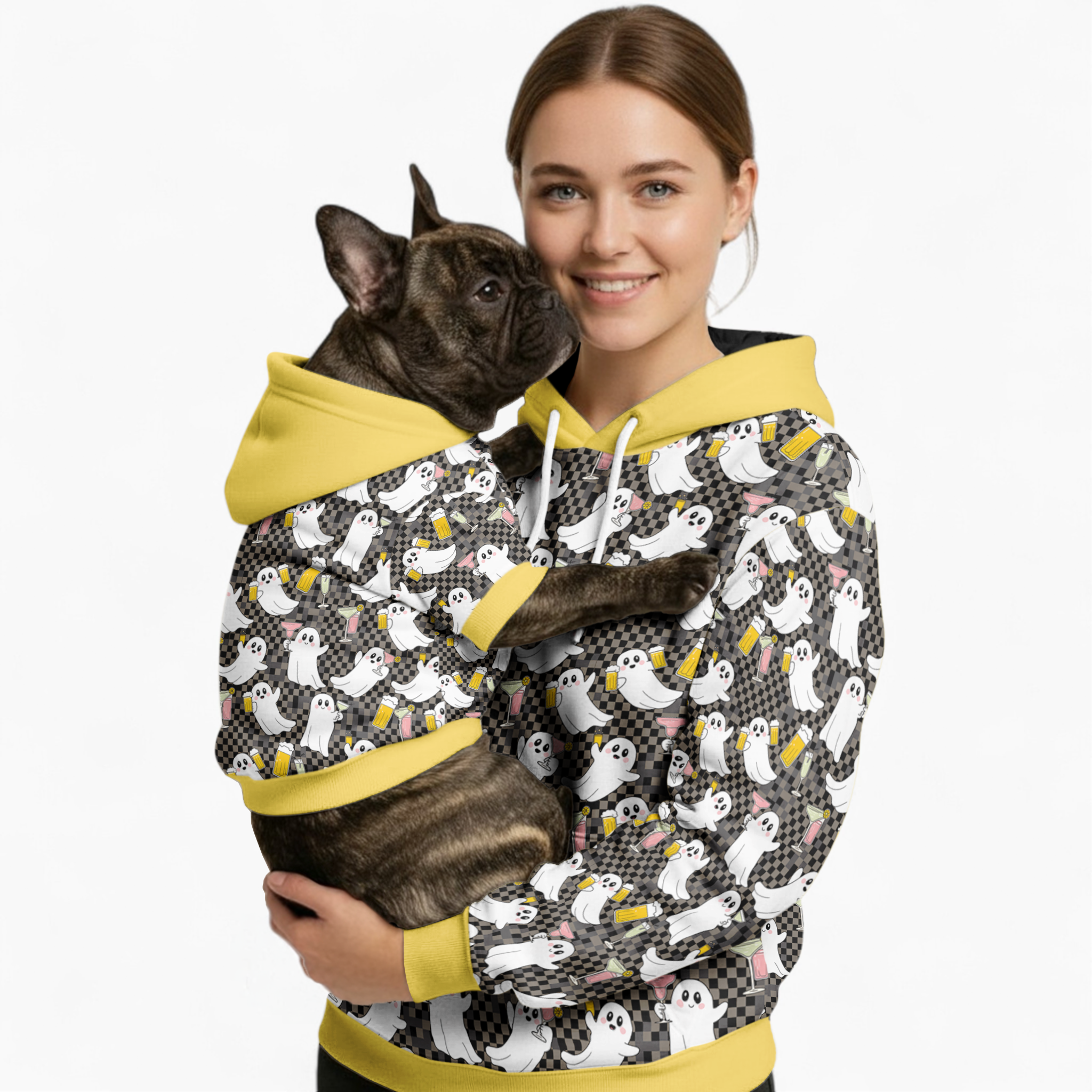 Premium Minimal-Aesthetic Ghost - Human Hoodie as a Gift Comfortable