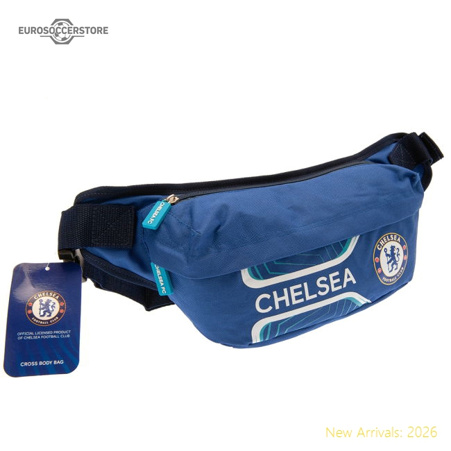 Authentic Chelsea Fc Flash Cross Body Bag - Premium Quality Football