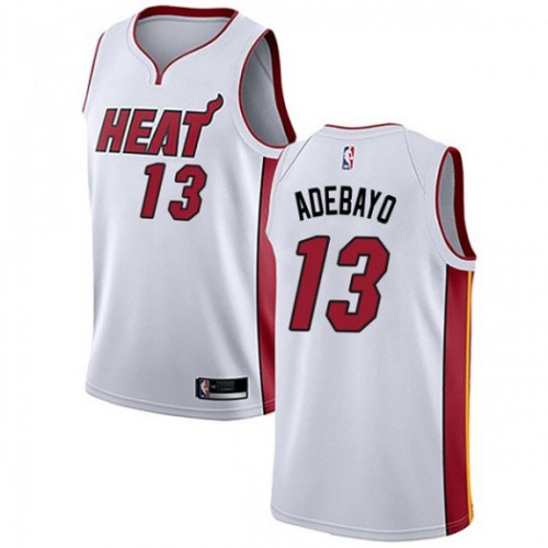Nike Heat White Miami Heat #13 Jersey - Budget-Friendly Quality