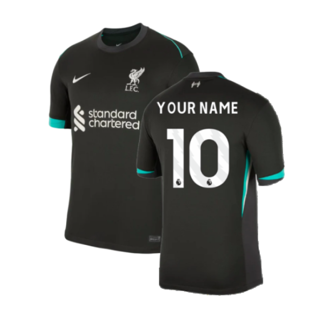vintage 2024-2025 Liverpool Away Shirt (Your Name)