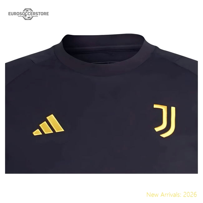 2023-2024 Bianconeri Cotton Tee (black) - Fan Collection