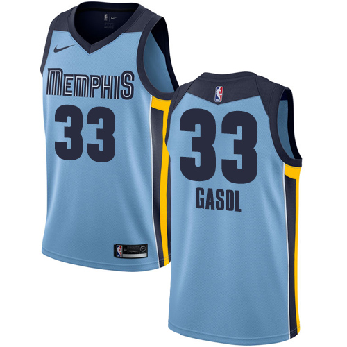 Nike 76ers Blue Memphis Grizzlies #33 Jersey - Basketball Jersey