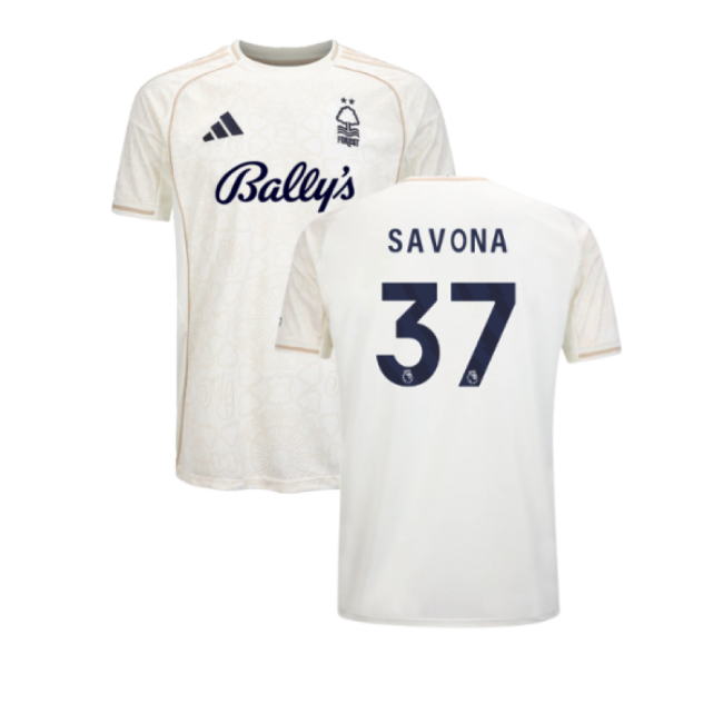 2025-2026 Nottingham Forest Away Shirt (Savona 37)