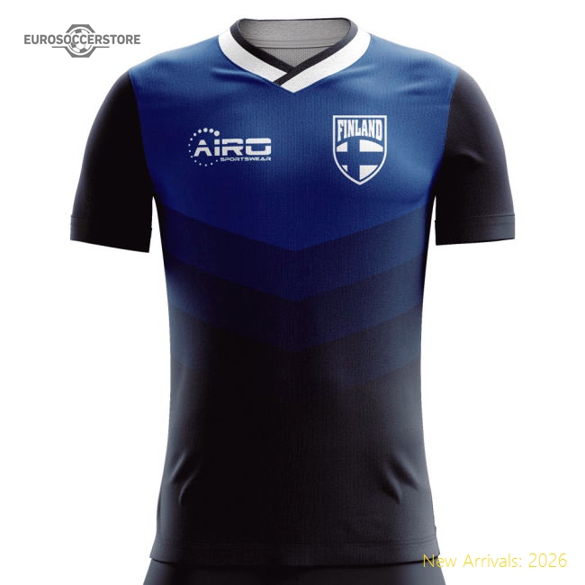 Premium Finland 2025-2026 Away Shirt - Moisture-management