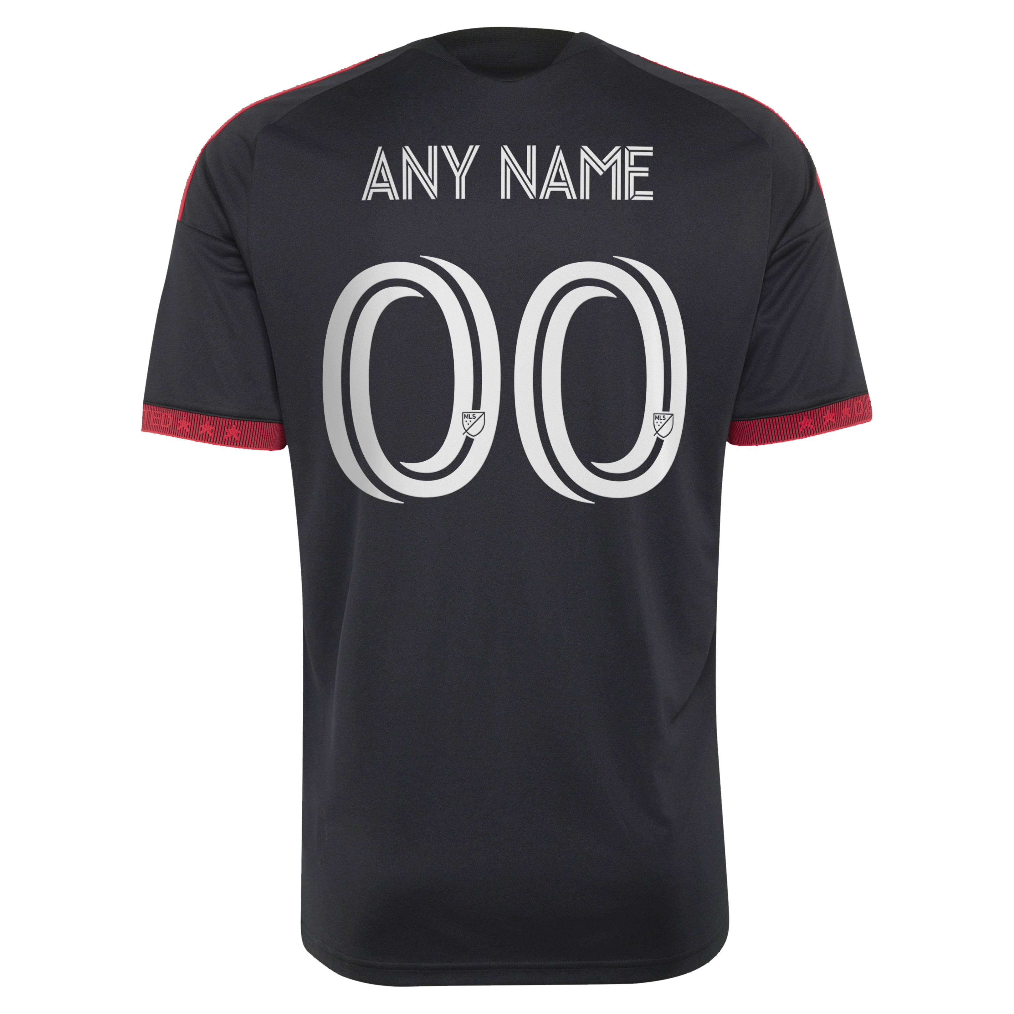 [JED] D.C. United 2026 Black-and-Red Kit Replica Custom Jersey - Black