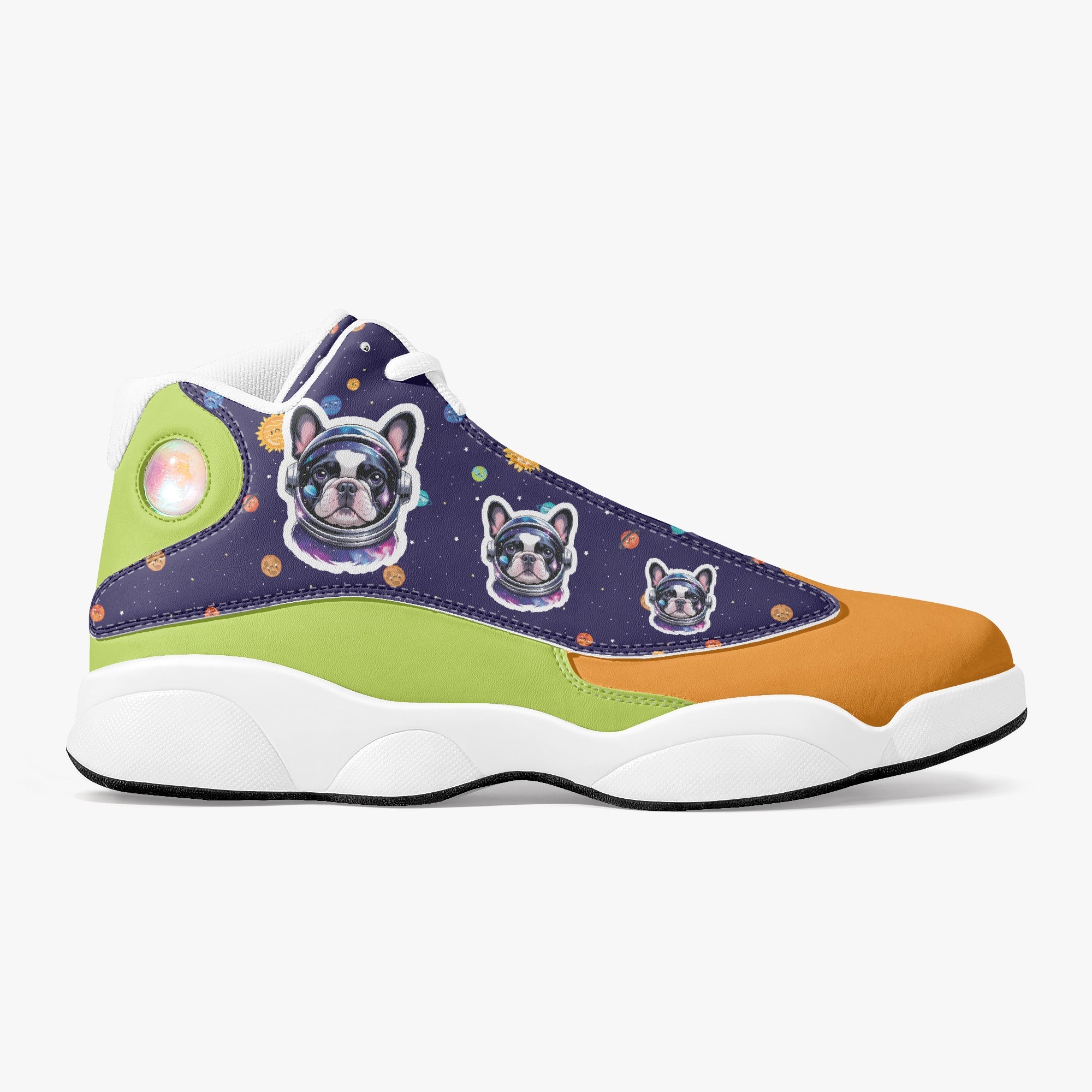 Cleo - Dog Owner Basketball Sneakers For Frenchie Fans | Premium Quality