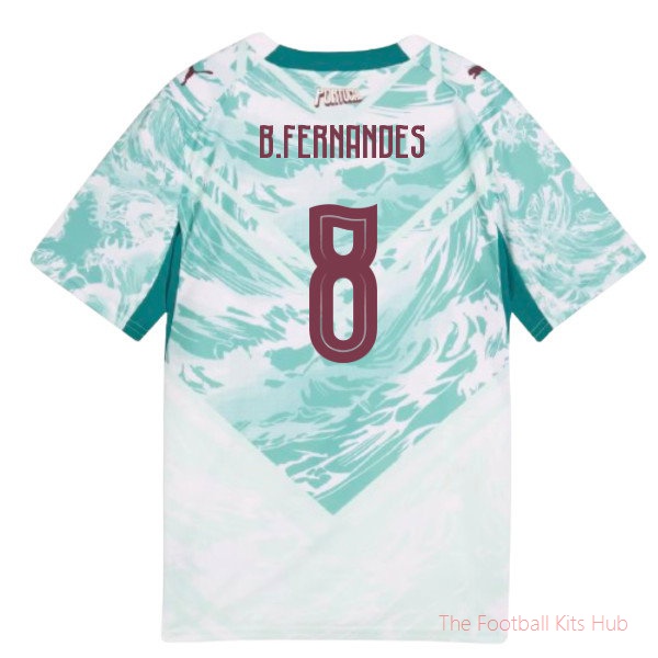 2026-2027 Portugal Away Shirt (Kids) (B.Fernandes 8)
