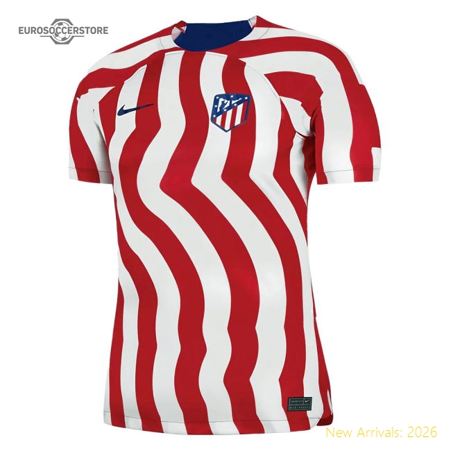 Genuine 2022-2023 Atletico Madrid Home Shirt (Joao Felix 7)