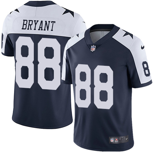 Authentic DAL Cowboys NFL #88 Dez Bryant Limited Navy Jersey