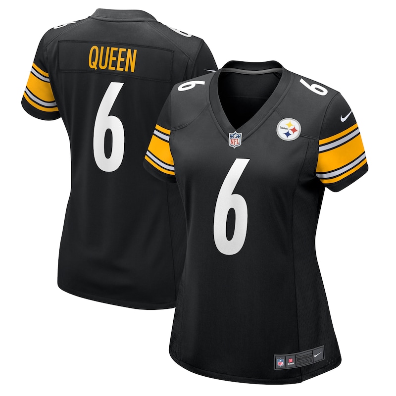 None Patrick Queen PIT Steelers Vintage Official Jersey Game Day Wear