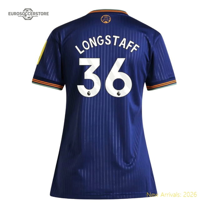 Refined Womens Newcastle Longstaff Jersey 2025-2026 Stretchy