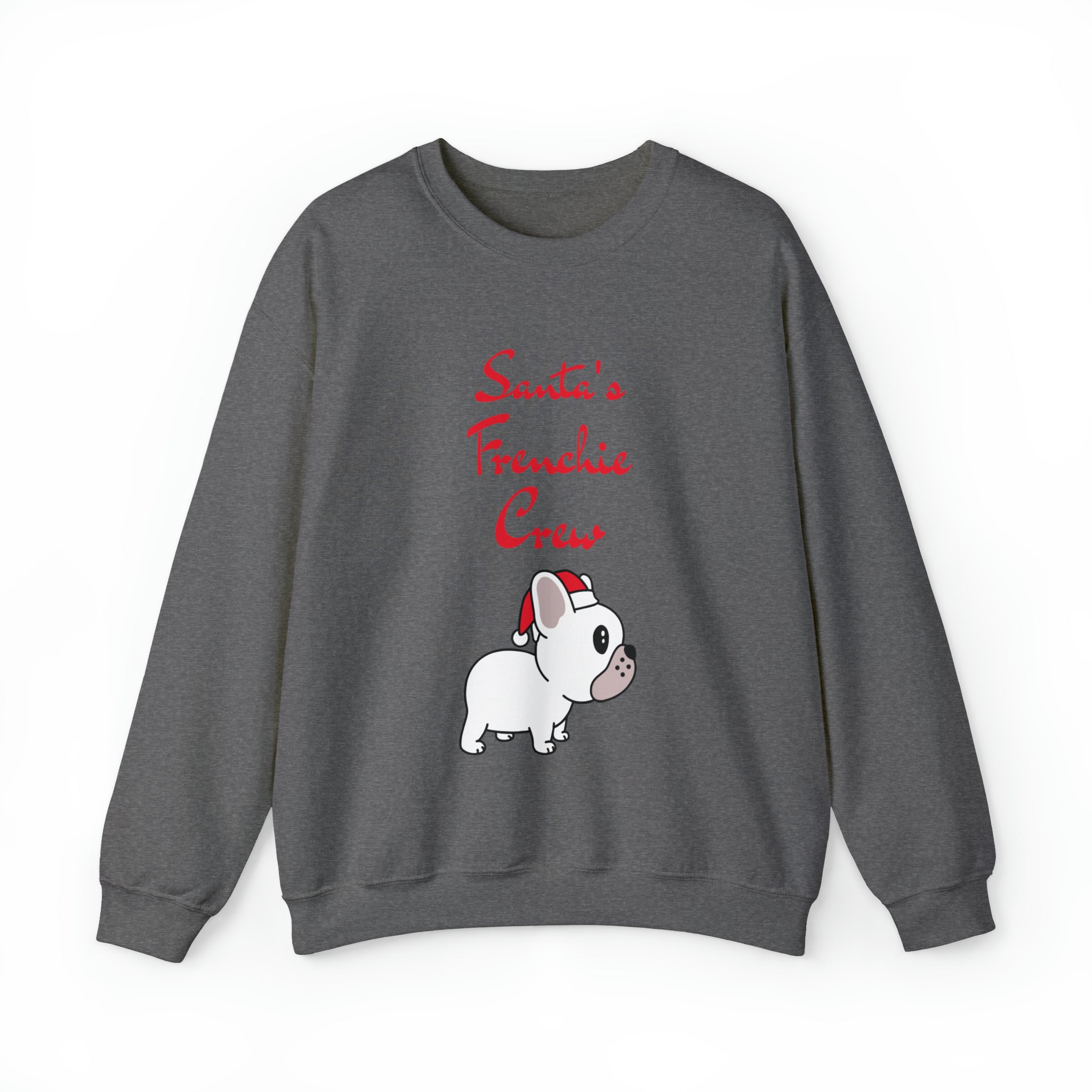 Crew Sweater - Everyday Unisex Sweatshirt For Frenchie Fans | Comfy Fit