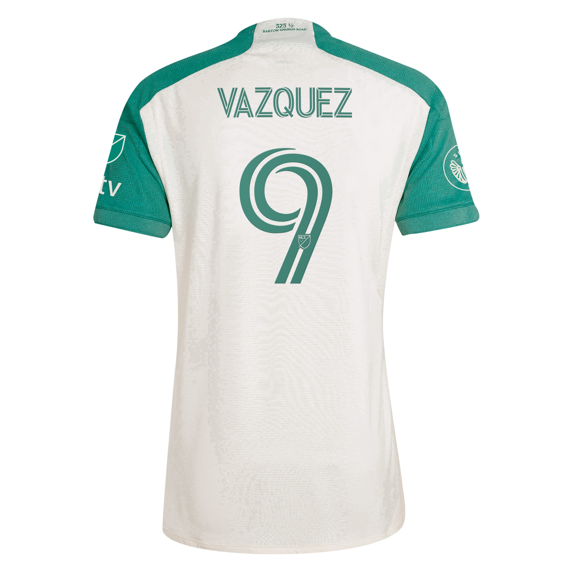 [SJH] Brandon Vazquez Austin FC 2024 The Armadillo Kit Authentic Player Jersey - Tan