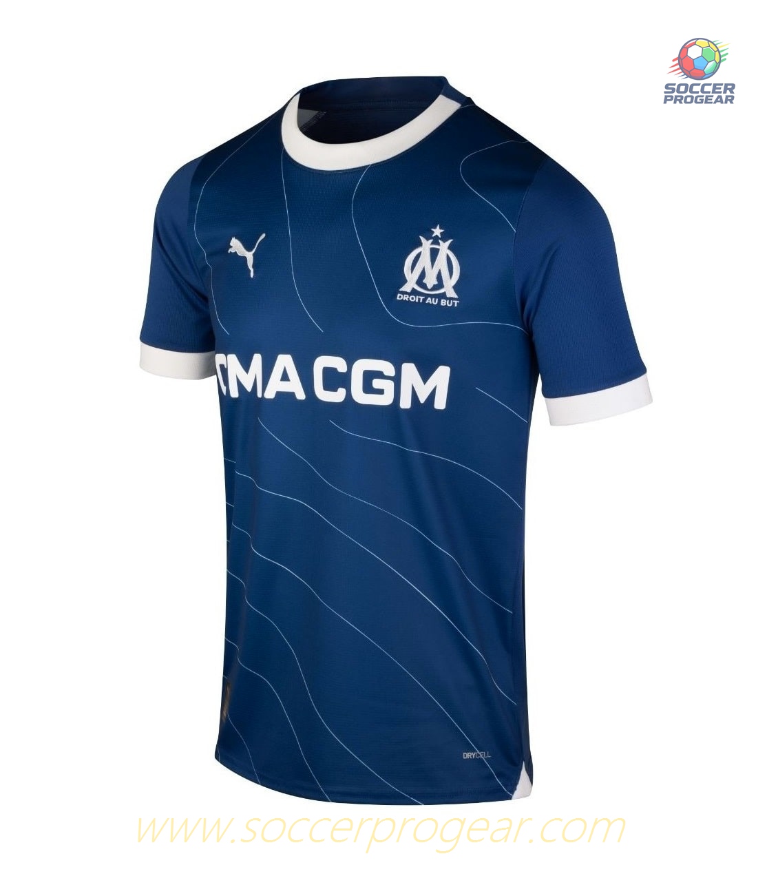 OM Player Version 2023 2024 AWAY CHILDREN'S KIT JERSEY OUNAHI