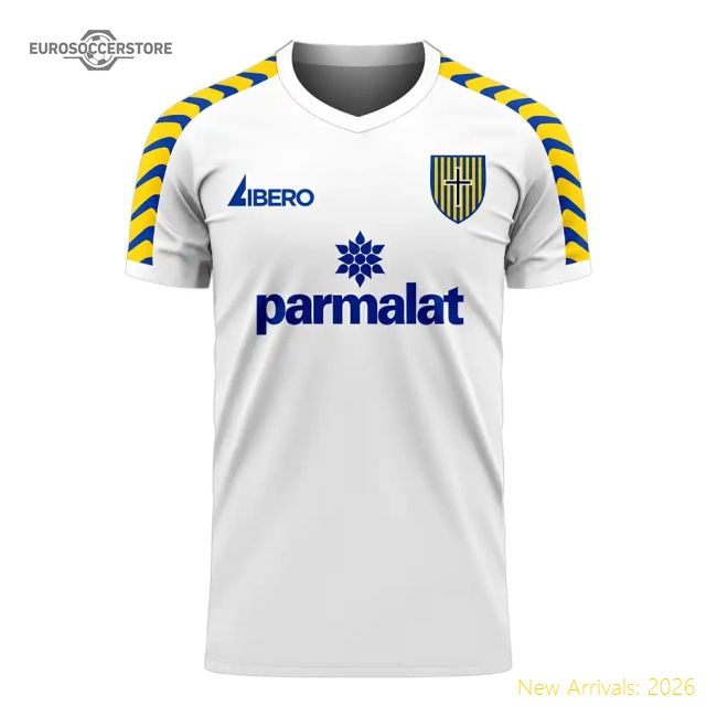 Parma 2025-2026 Home Concept Football Kit (Libero) (CRESPO 9)