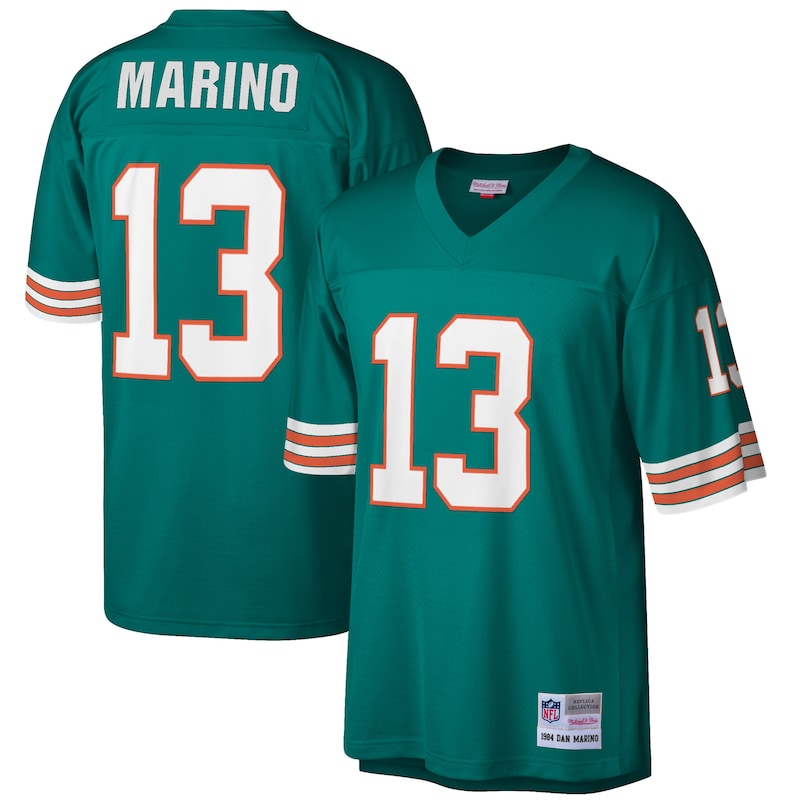 None Dan Marino Miami Dolphins Stylish Team Spirit Wear Football Appar