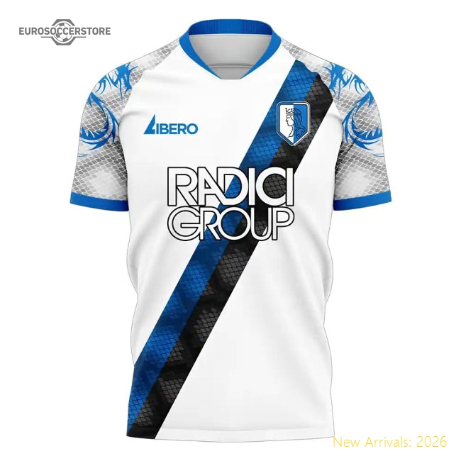 High-Quality Atalanta 2025-2026 Away Concept Football Kit (Libero) (De Roon