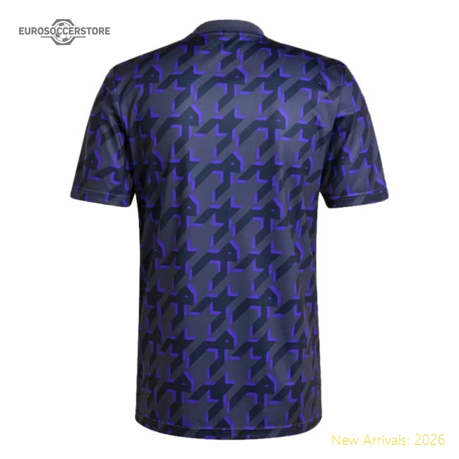 2023-2024 Real Madrid Pre-match Shirt (shadow Navy) - Collectors Item