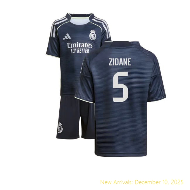 2025-2026 Real Madrid Away None - Genuine Supporter Wear (Zidane 5)