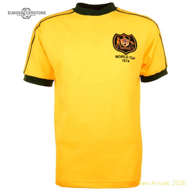 Australia 1974 Third Jersey Shirt Football Fan Apparel