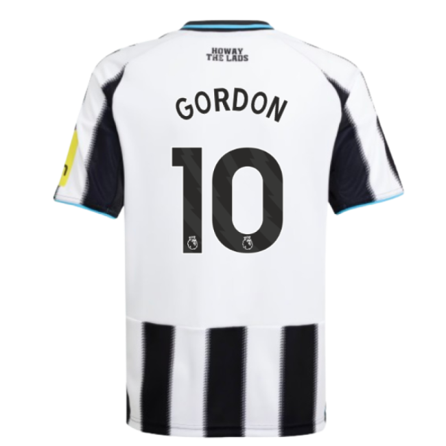 2025-2026 Newcastle Home Shirt (kids) (gordon 10) - Premium Quality