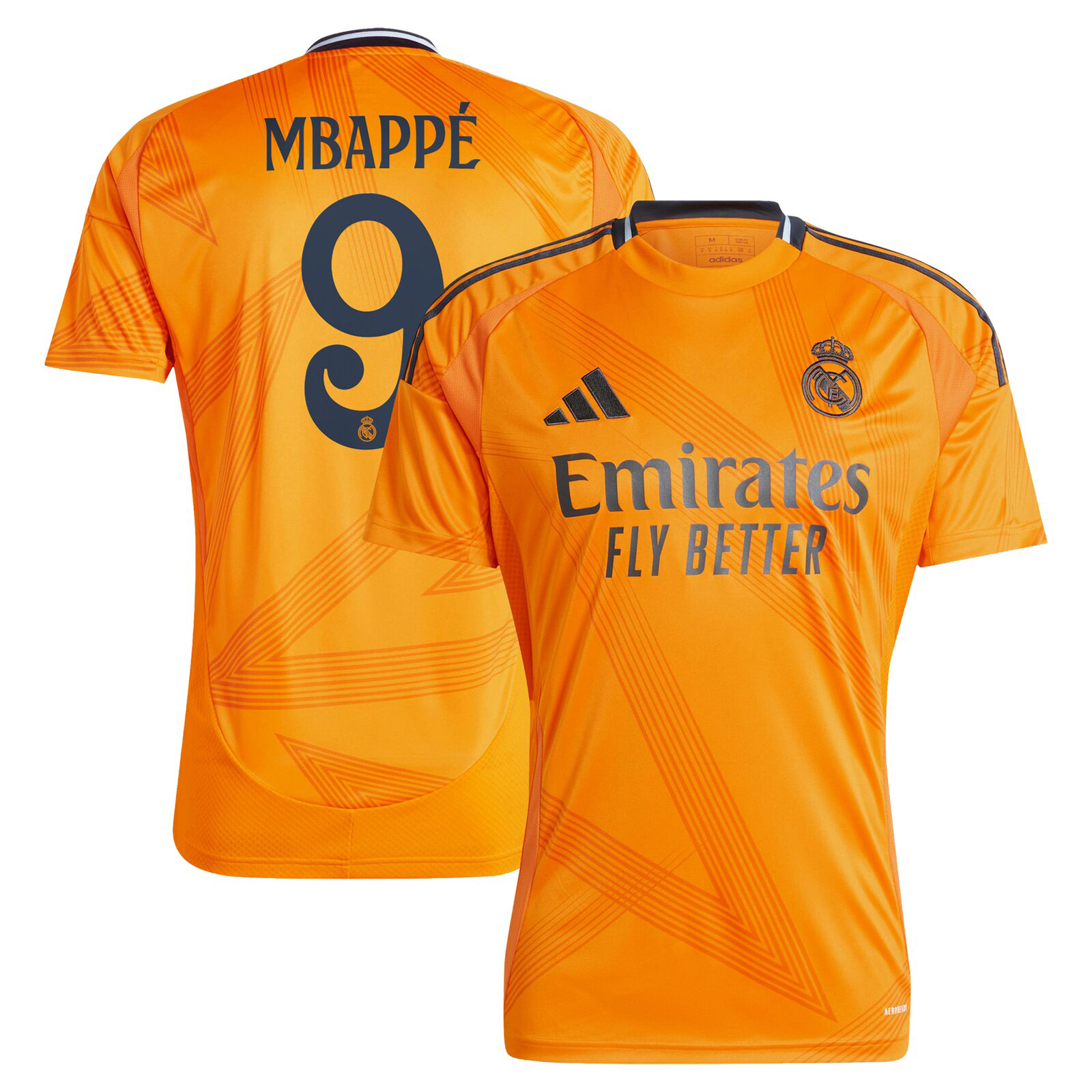 Adidas Real madrid adidas real madrid mbappe #9 Away Jersey 24/25