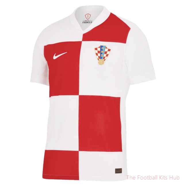 2024-2025 Croatia Home Dri-Fit ADV Authentic Shirt
