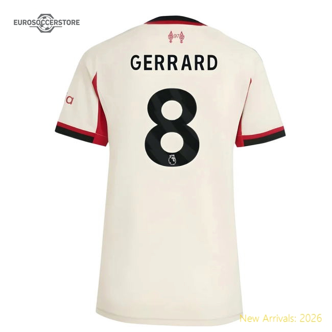 Liverpool 2024-25 Away Fan Version For Women (Gerrard Soccer Jersey