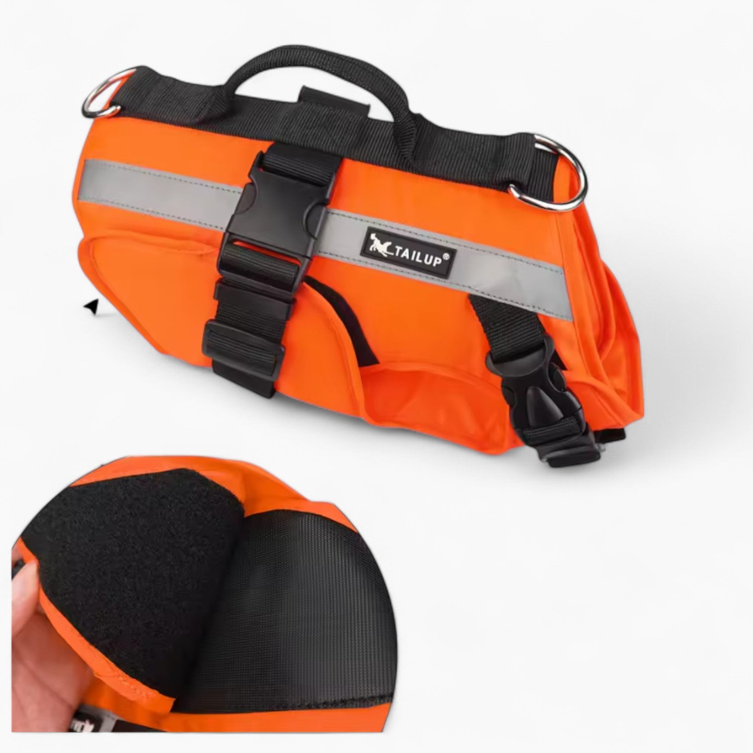 With Handle – Reflective And Secure Fit Vest Winter Wear | Safe For Paws