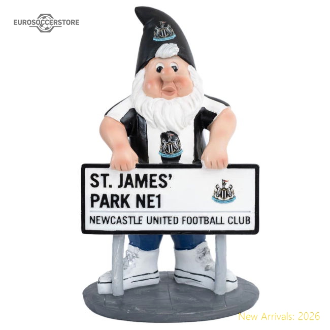 Newcastle United Fc Street Sign Gnome - Unbeatable Value