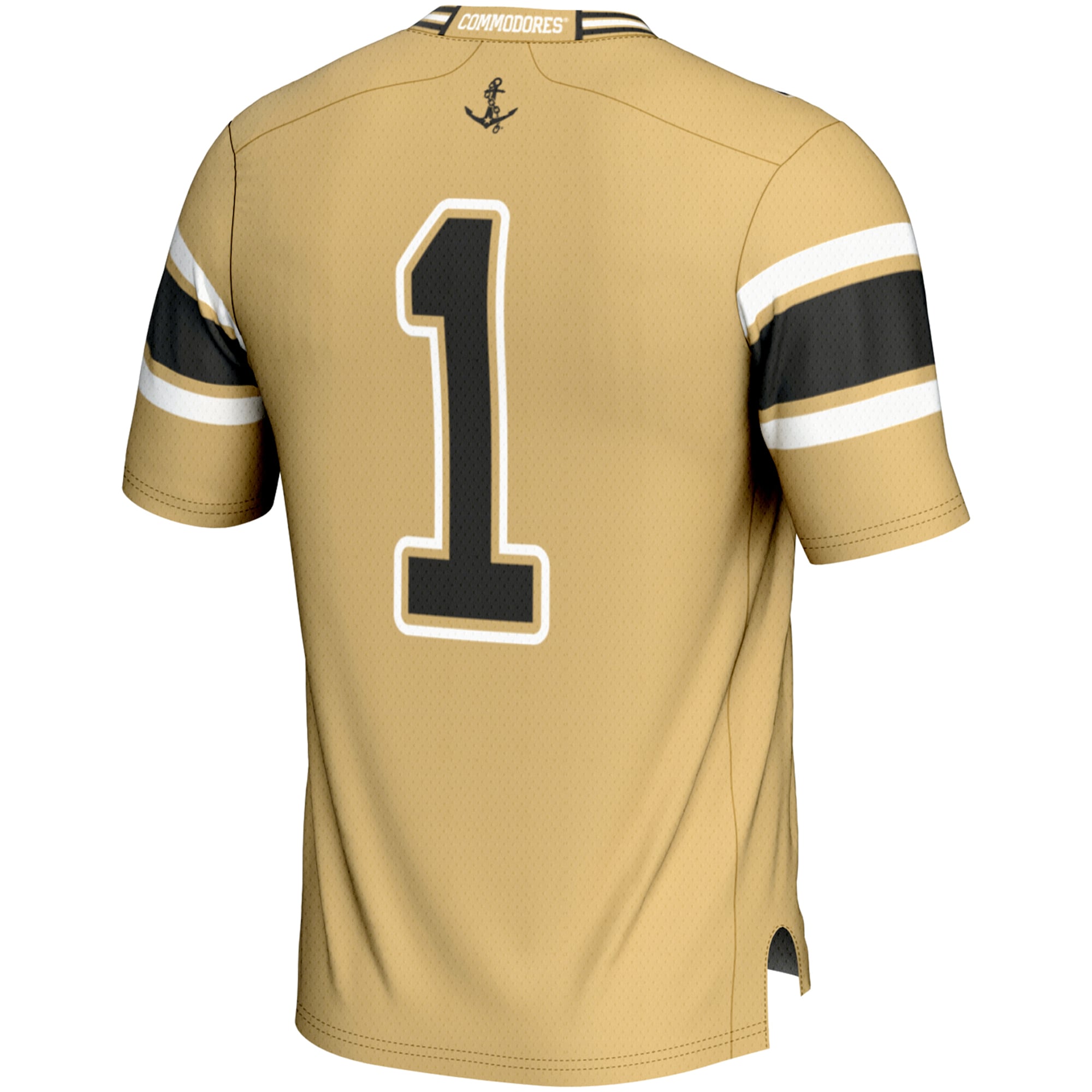 Youth #1 Gold Vanderbilt Commodores Football Jersey