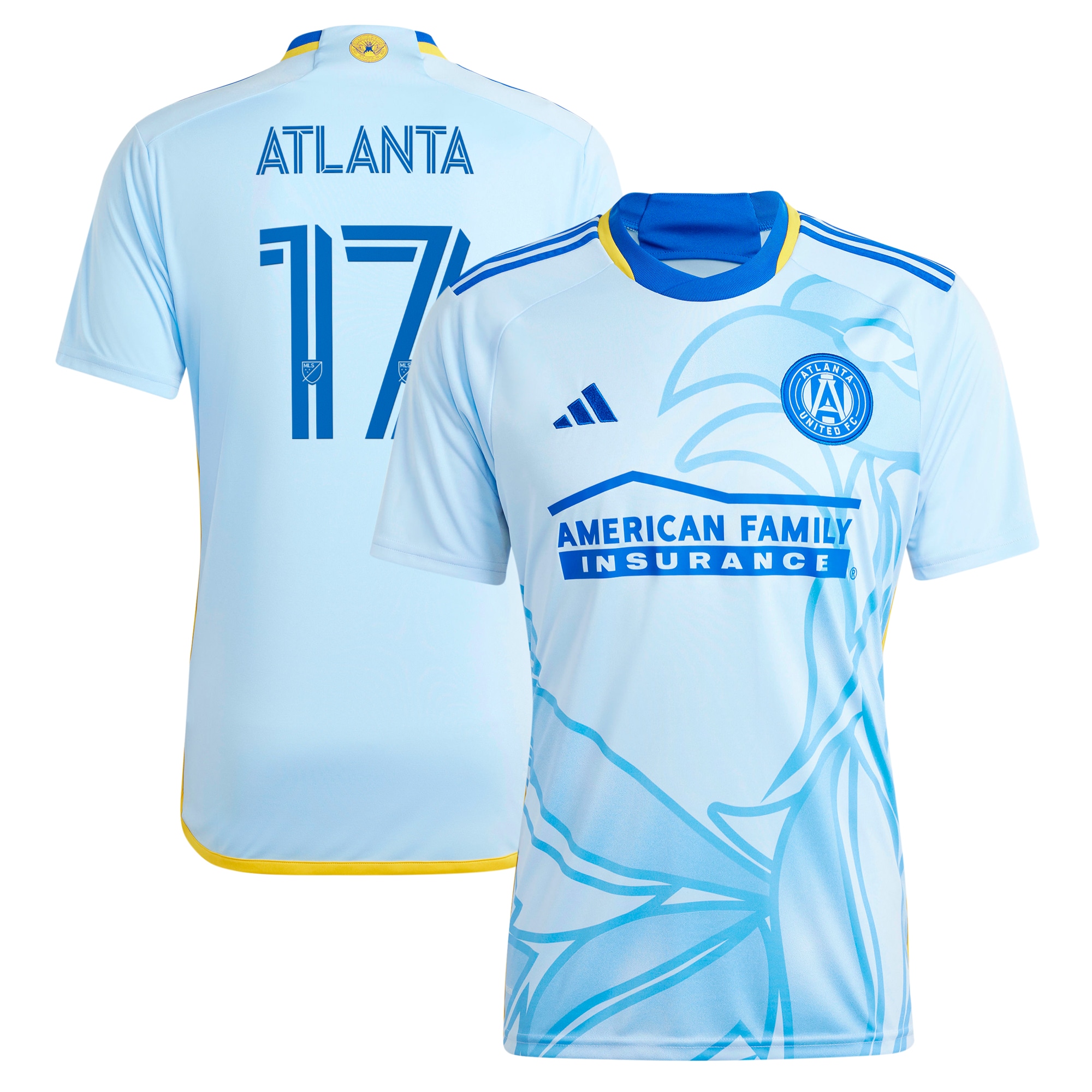 [JED] Women's Atlanta United FC 2024 The Resurgens Kit Replica Player Jersey - Light Blue
