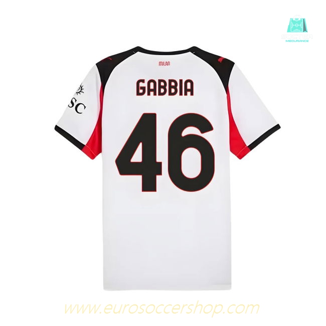 2025-2026 AC Milan Away Shirt (Gabbia 46)