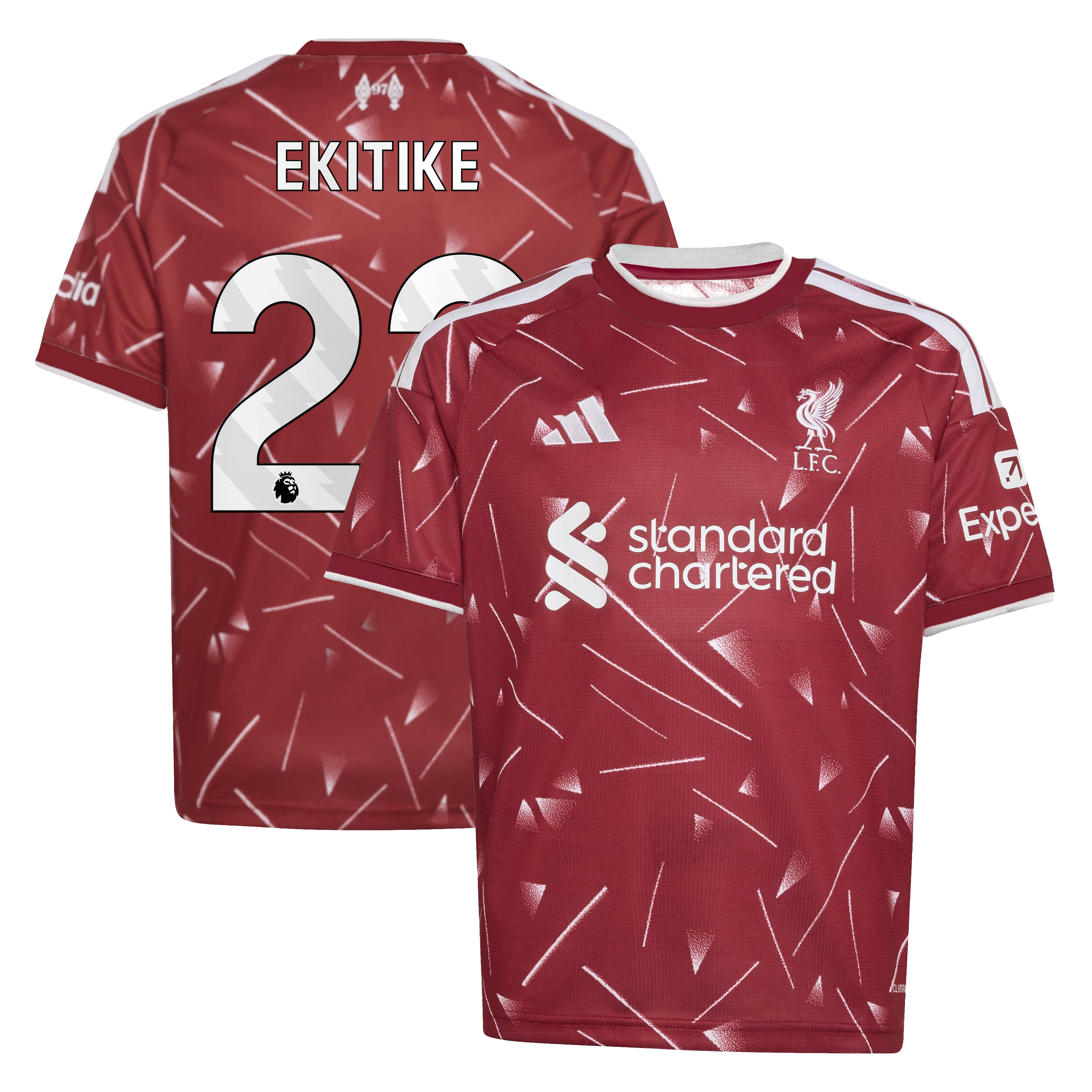 [SJH] Hugo Ekitike Liverpool Youth 2026/27 Home Replica Jersey - Red