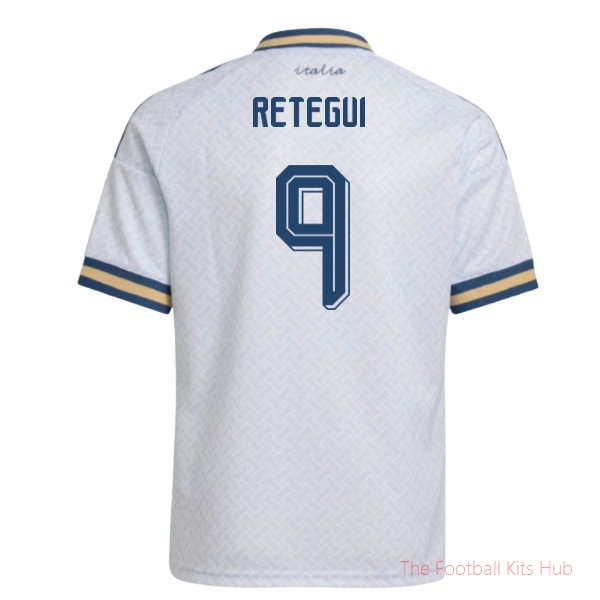2026-2027 Italy Away Shirt (Kids) (Retegui 9)