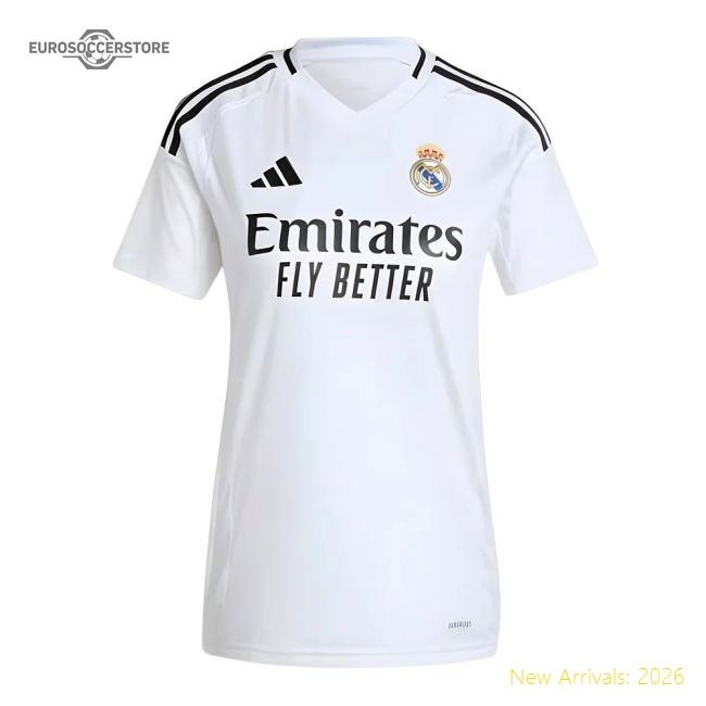 Trending Best-Selling 2024-2025 Real Madrid Home Shirt (Womens)