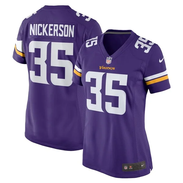 None Parry Nickerson Game Jersey - Purple | NFL Player Jersey