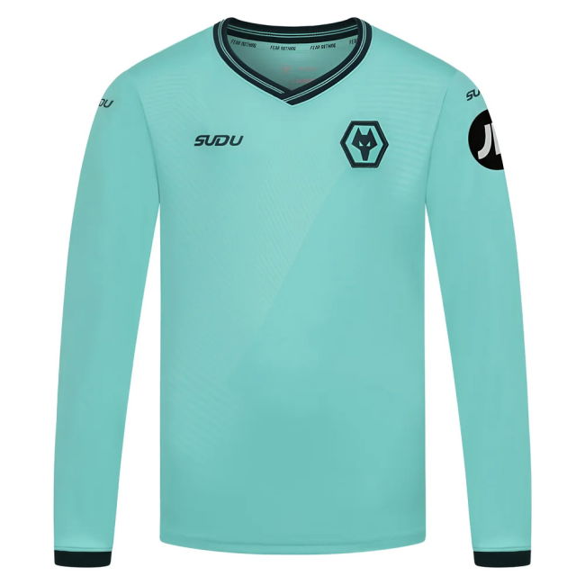 2025-2026 Wolves Long Sleeve Away Jersey (Kids)