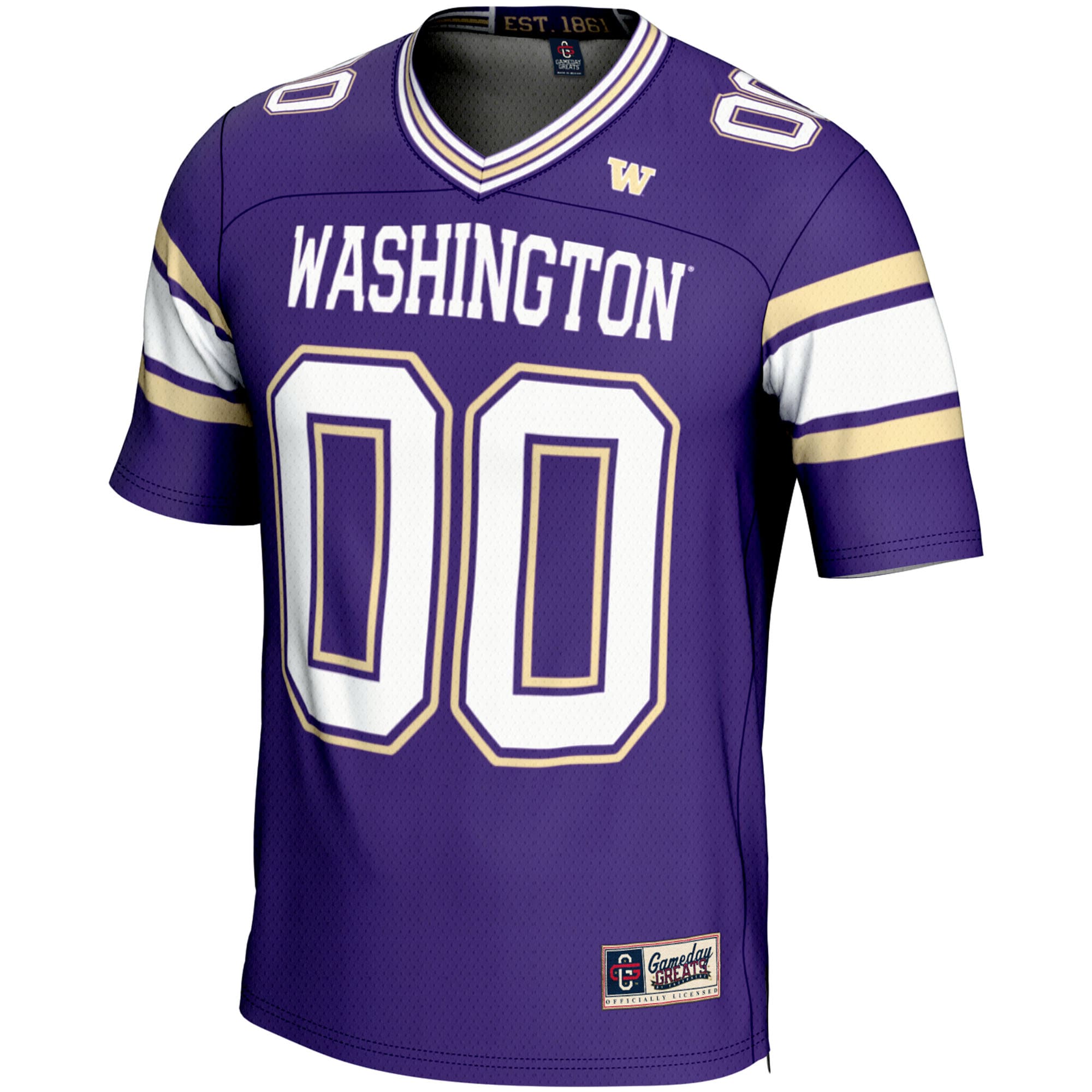 [DDG] Washington Huskies GameDay Greats NIL Pick-A-Player Football Jersey - Purple
