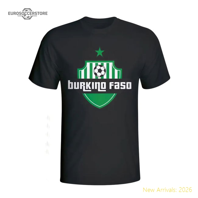 Burkino Faso 20242025 Regular Official Tshirt Slim Aeroready