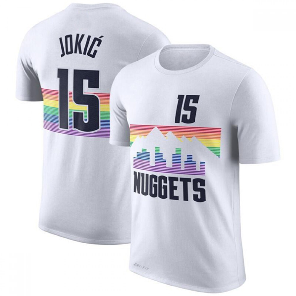Denver Nuggets Nikola Jokic15 Jersey - White - Must-Have Jersey