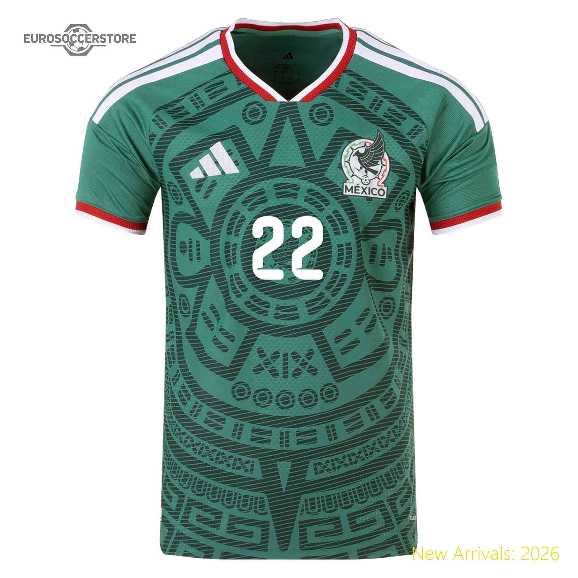 Authentic Replica Stylish Men Mex Team Home High-quality Jersey 2026