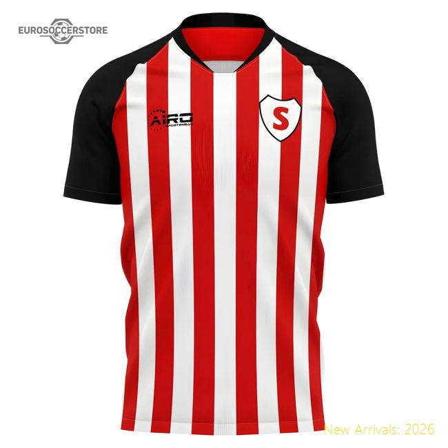 Official 2025-2026 Sunderland Home Concept Football Shirt - Premium